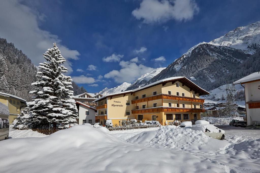 Fremdenpension Alpenruhe ゼルデン 部屋 写真